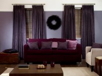 Фиолетовые шторы — магия цвета и стильного дизайна (59 фото)