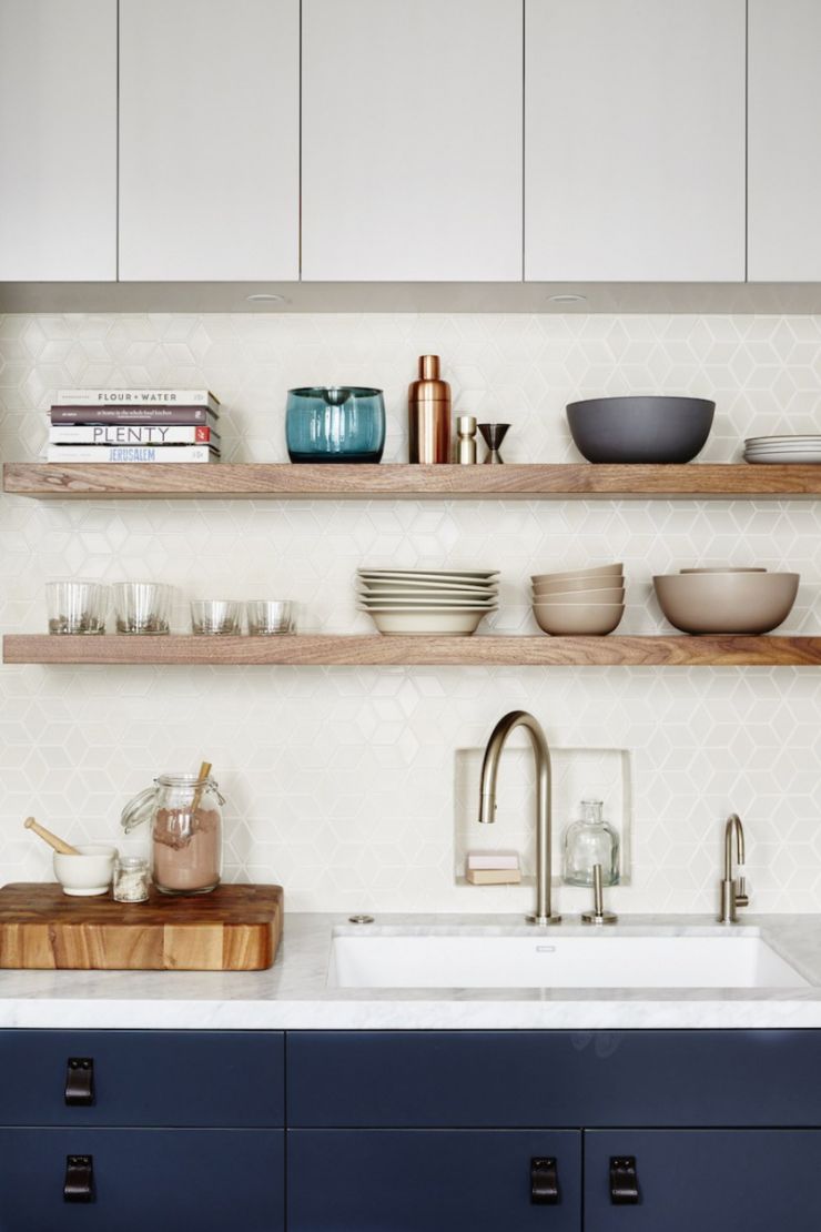 blue-kitchen-grey-upper-cabinets-modern-sink-cococozy-nicolefranzen