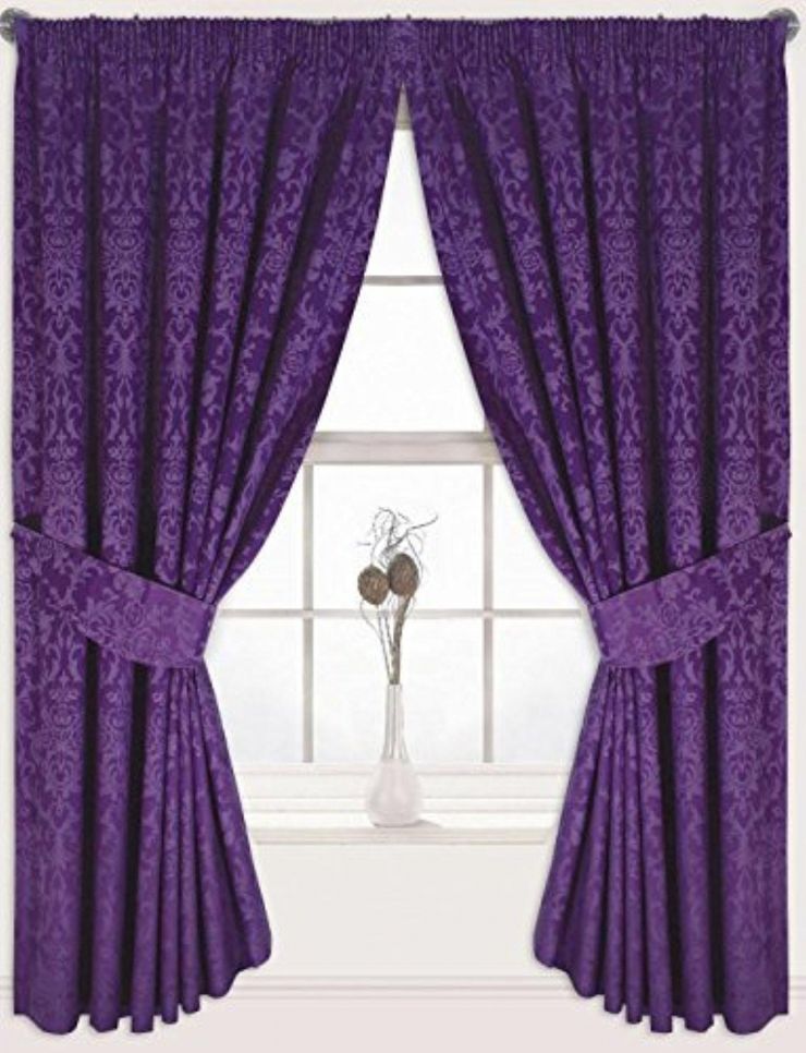 Фиолетовые шторы (11)