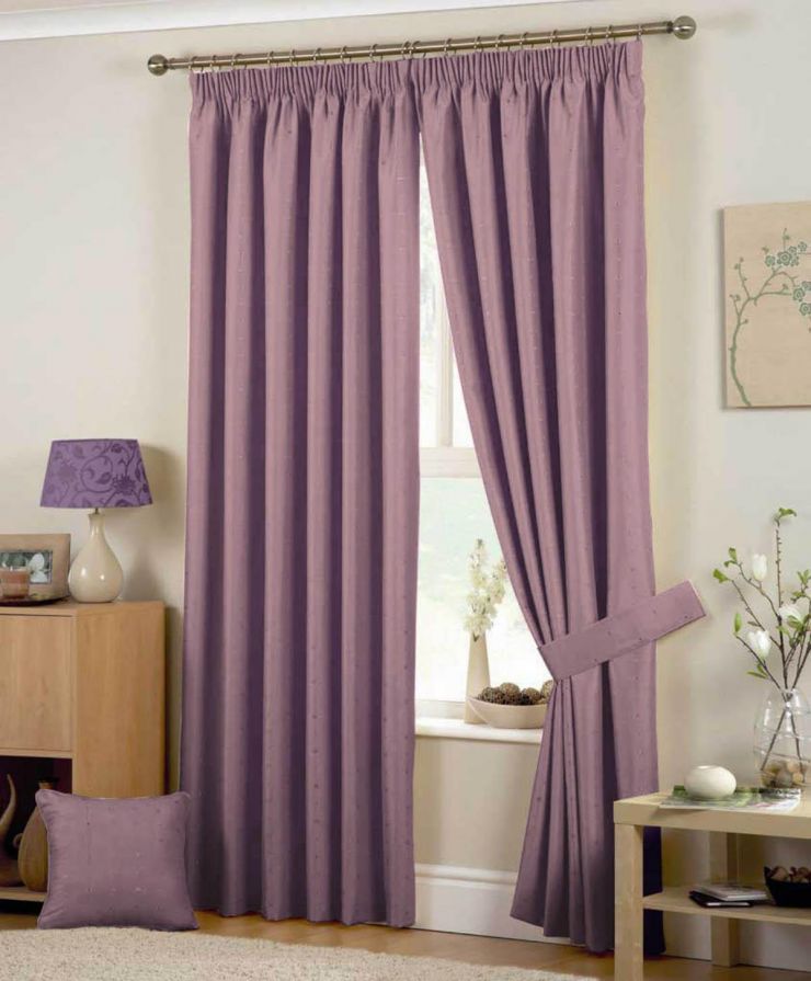 Фиолетовые шторы (36)