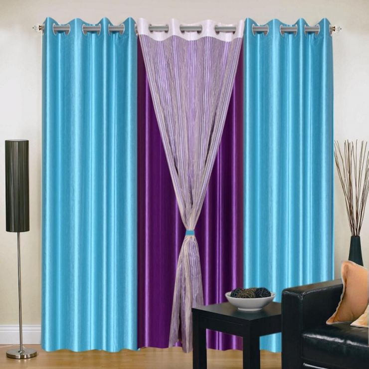 Фиолетовые шторы (41)