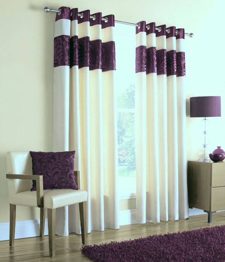 Фиолетовые шторы (88)