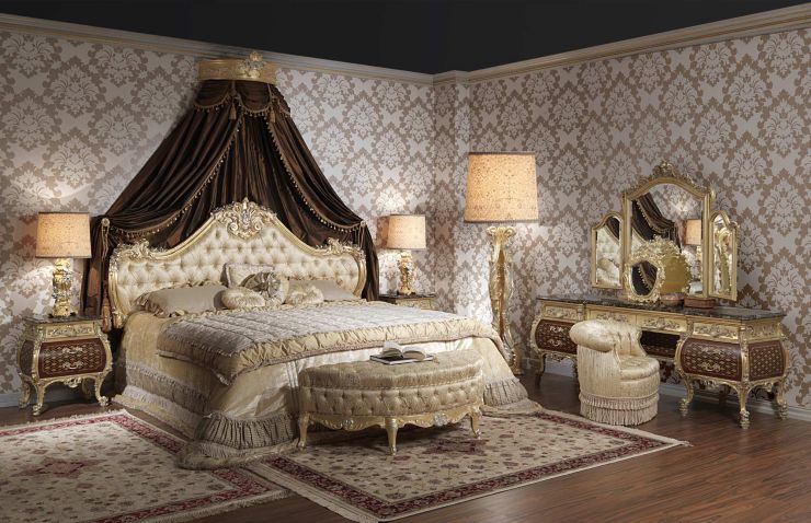 Спальня в классическом стиле (61)