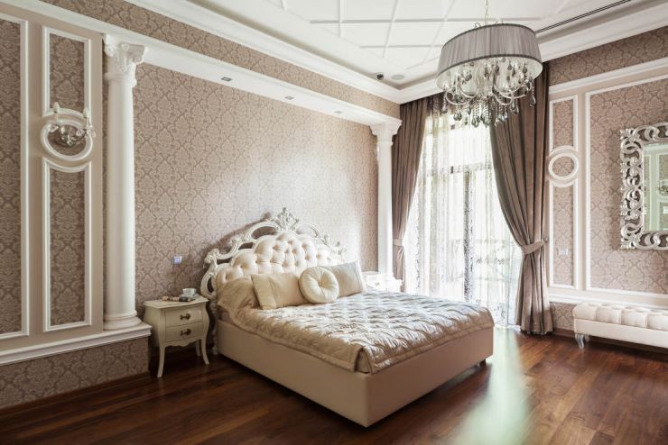 Спальня в классическом стиле (67)