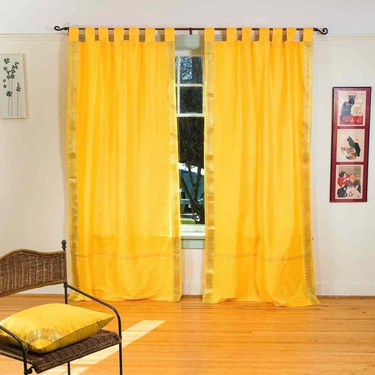 Желтые шторы (65)