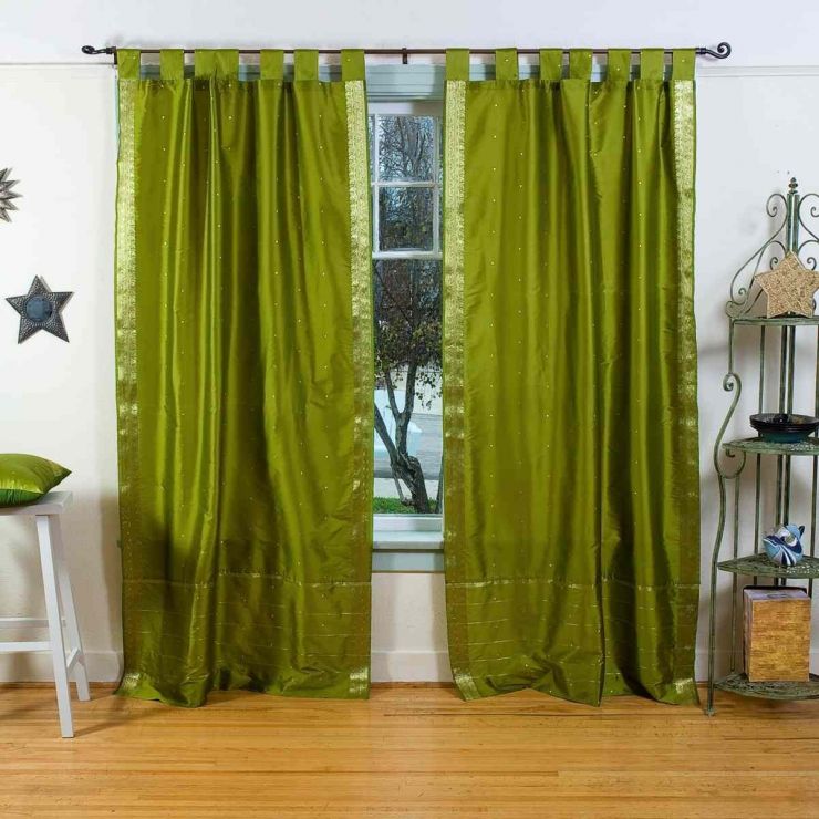 Зеленые шторы (95)